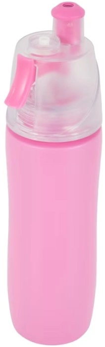 650ml Pink Spray Drink Bottle