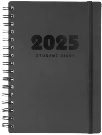 A5 Student Diary - Black