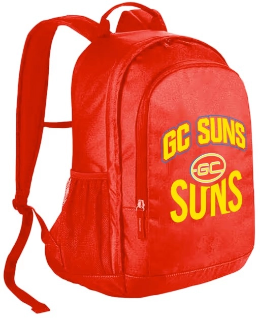 AFL Backpack - Gold Coast SUNS