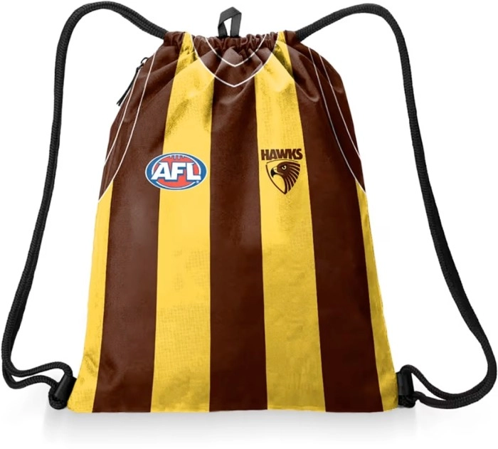 AFL Hawthorn Drawstring Bag