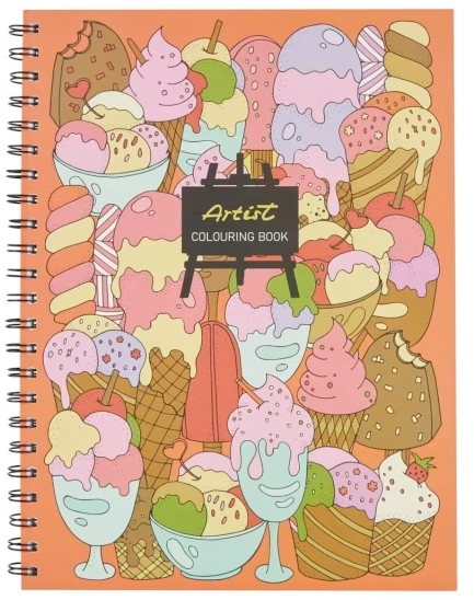 Artist Colouring Book - Food