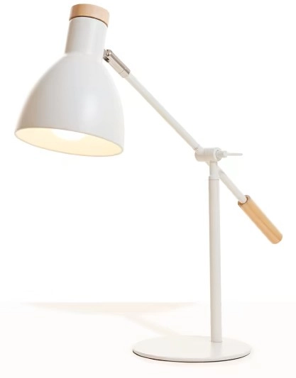 Cantilever Desk Lamp - White