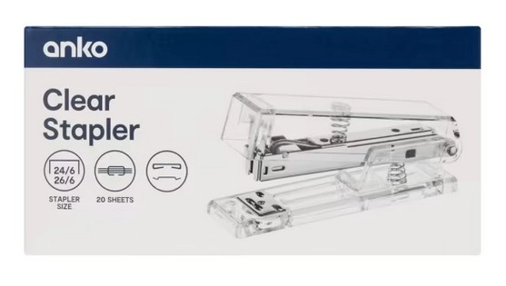 Clear Stapler