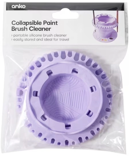 Collapsible Paint Brush Cleaner - Lilac