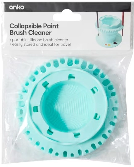 Collapsible Paint Brush Cleaner - Mint