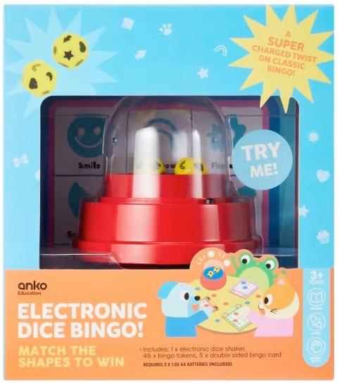 Electronic Dice Bingo