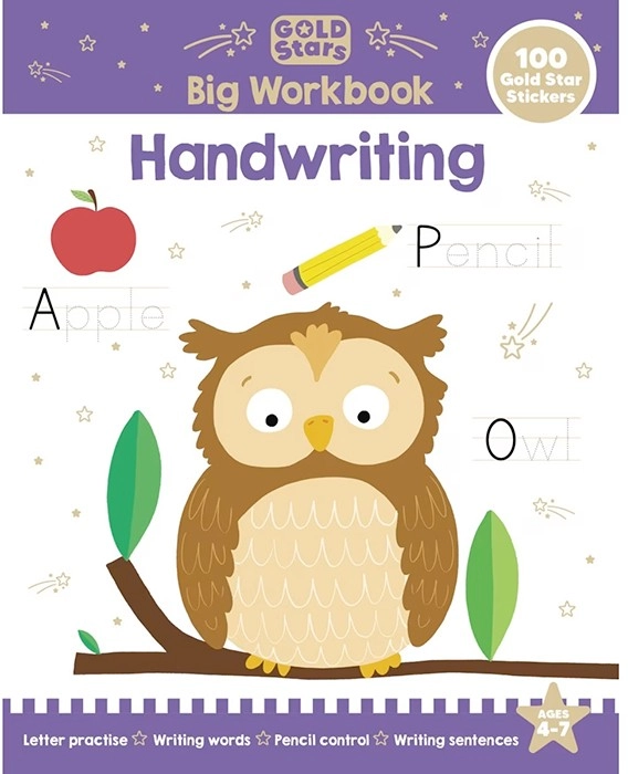 Gold Stars Big Workbook: Handwriting - Book