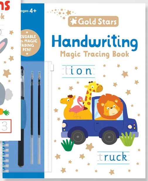 Gold Stars: Handwriting Magic Tracing Book