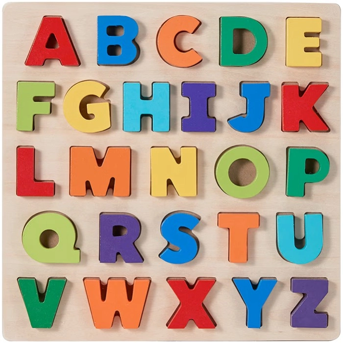 Learn the Alphabet Chunky Wooden Puzzle