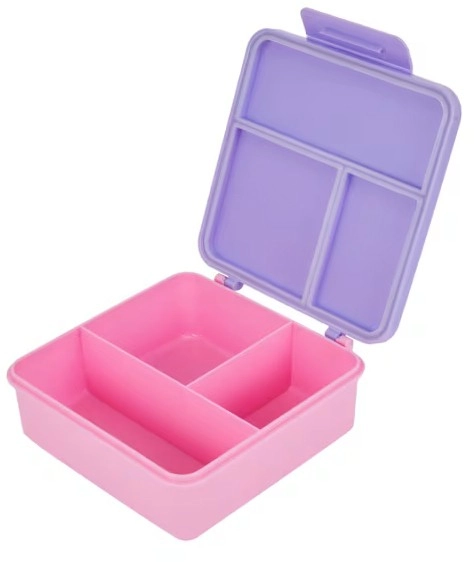 Lilac and Pink Square Bento Box