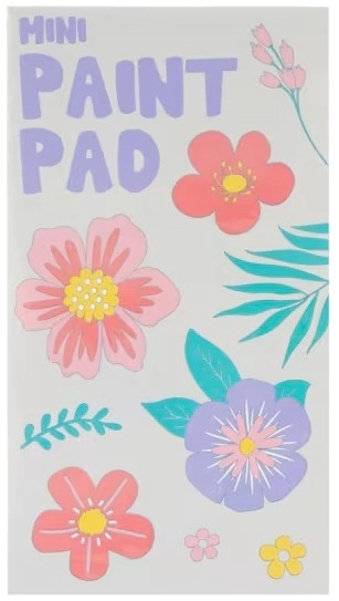 Mini Paint Pad - Flowers