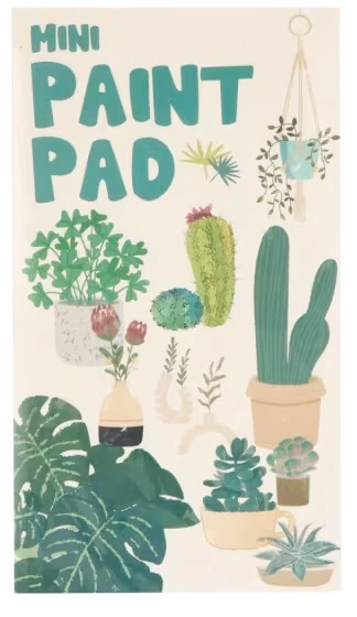 Mini Paint Pad - Plants