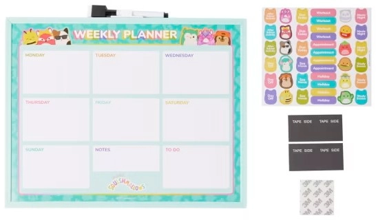 Original Squishmallows Weekly Planner