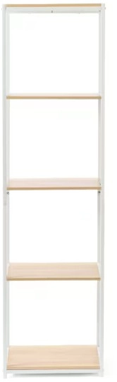 Scandi 5 Tier Storage Unit - White