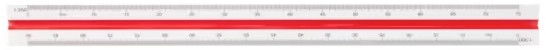 Triangular Scale Ruler