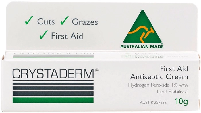 Crystaderm First Aid Antiseptic Cream 10g