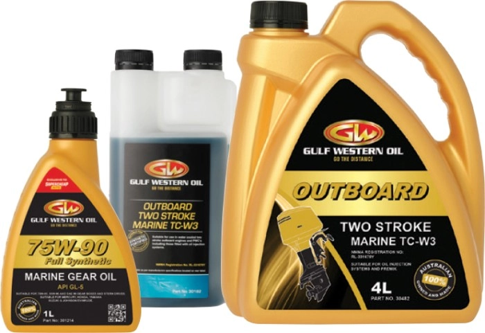 20% off Gulf Western Marine Outboard Fluids^