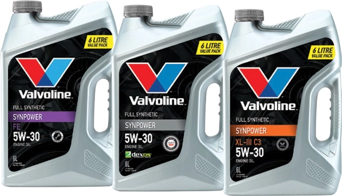 25% off Valvoline 6L Synpower 5W-30 Engine Oils^