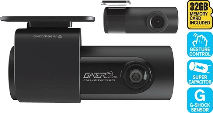 Gator 1080P Dual Barrel Dash Cam