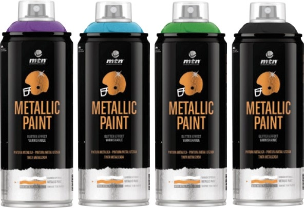 MTN Pro Metallic Spray Paints