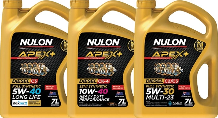 Nulon 7L Apex+ Diesel Engine Oils^