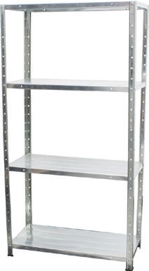 SCA 4 Shelf Unit Galvanised