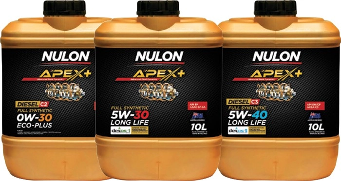 Selected Nulon 10L Apex+ Full Synthetic Engine Oils^