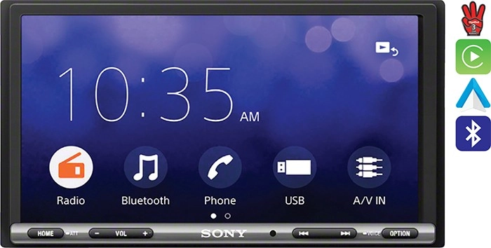 Sony 6.95” Apple Carplay & Android™ Auto Digital Media Player