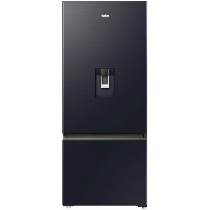 Haier HRF420BHC 431L Bottom Mount Fridge with Water (Black)