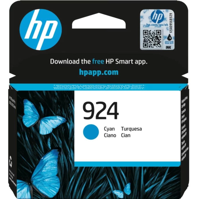 HP 924 Original Ink Cartridge (Cyan)