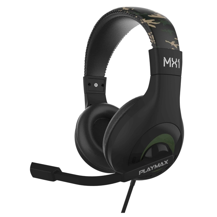 Playmax MX1 Universal Gaming Headset Jungle Camo Edition