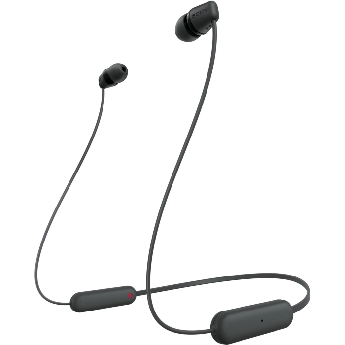 Sony WI-C100B Wireless In-Ear Headphones (Black)