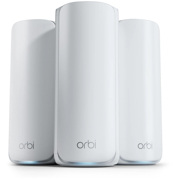 Netgear Orbi® BE11000 Tri-band Mesh WiFi 7 System [3 pack] (White)