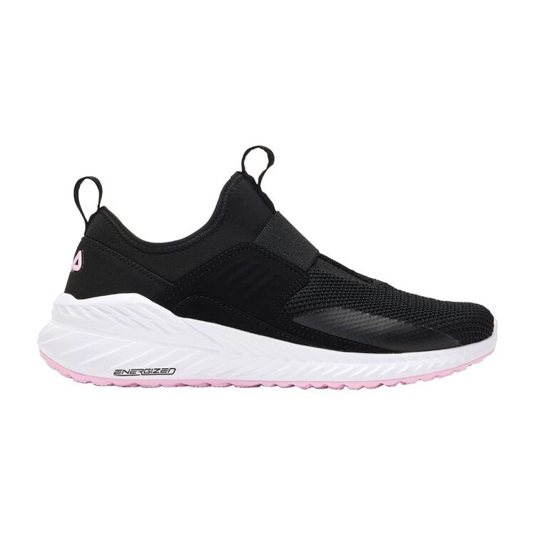 Fila Women's Lutara Energized Runner Shoes Black, White & Pink