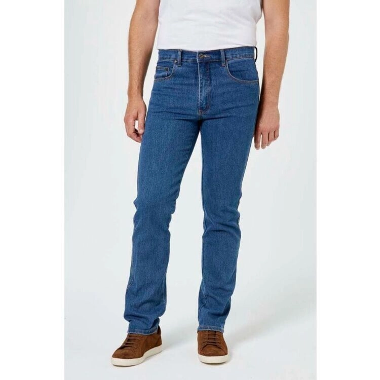 Jeans Ltd Men's Slim Fit Stretch Denim Jeans Stone