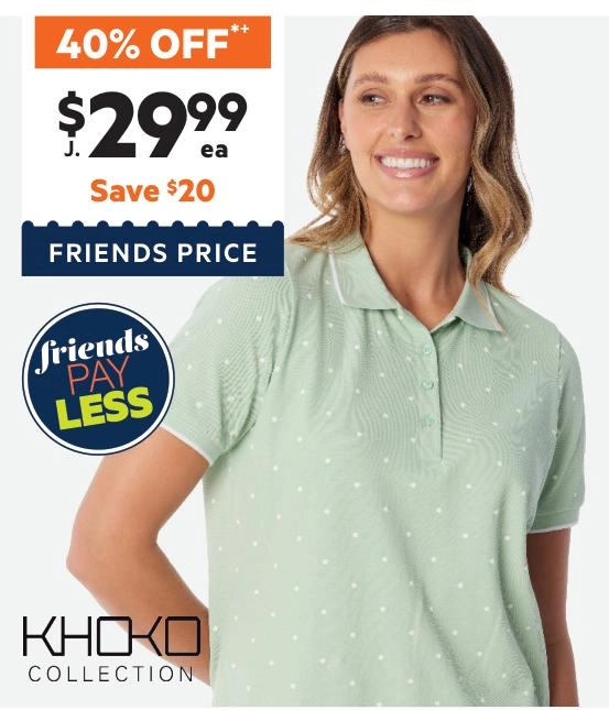 Khoko Collection Women's Pique Spot Polo Shirt Spot Spearmint