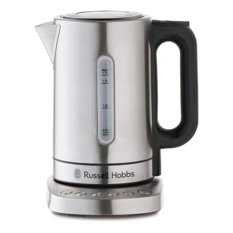 Russell Hobbs Addison 1.7L Digital Kettle Brushed Stainless Steel RHK510