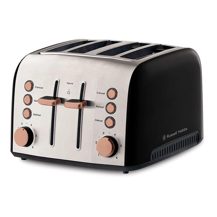 Russell Hobbs Brooklyn 4 Slice Toaster RHT94COP