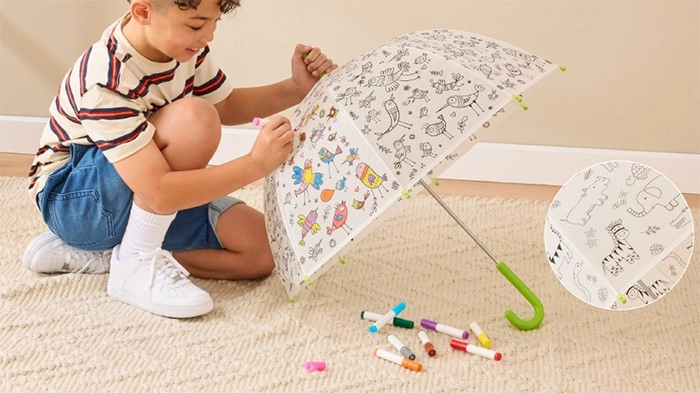 Bump Kids Colour-in Umbrella