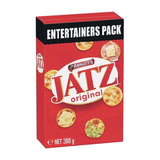 Arnott’s Jatz Original Entertainers Pack 380g