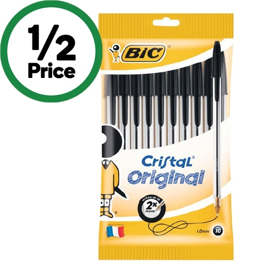 BiC Cristal Original Assorted Pk 10