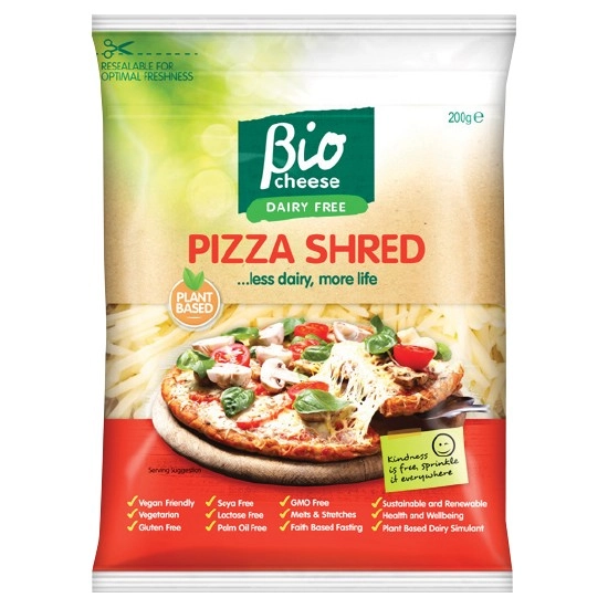 Bio Cheese Shreaded Pizza 200g