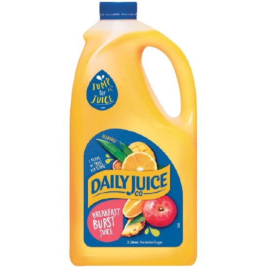 Daily Juice 2 Litre – Excludes Daily Juice Orange Juice 2 Litre