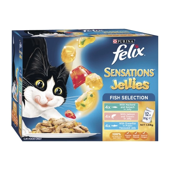 Felix Wet Cat Food Pk 12 x 85g