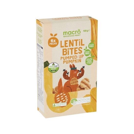 Macro Lentil Bites 108g Pk 6 – From the Health Food Aisle