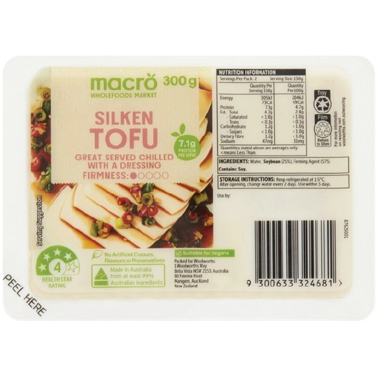 Macro Silken Tofu 300g