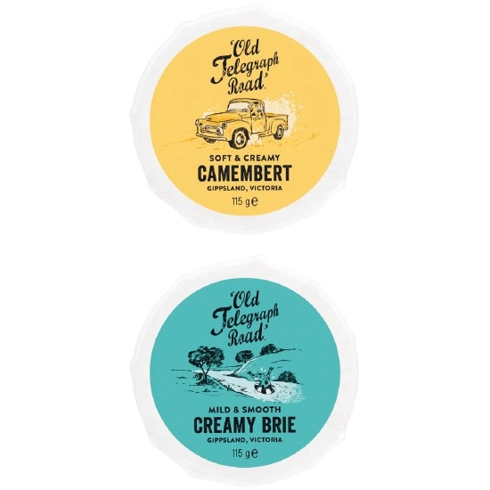 Old Telegraph Road Brie or Camembert 115g – From the Deli