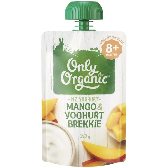 Only Organic Baby Food Pouch 120g