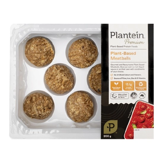 Plantein Plant Based Meatballs 200g