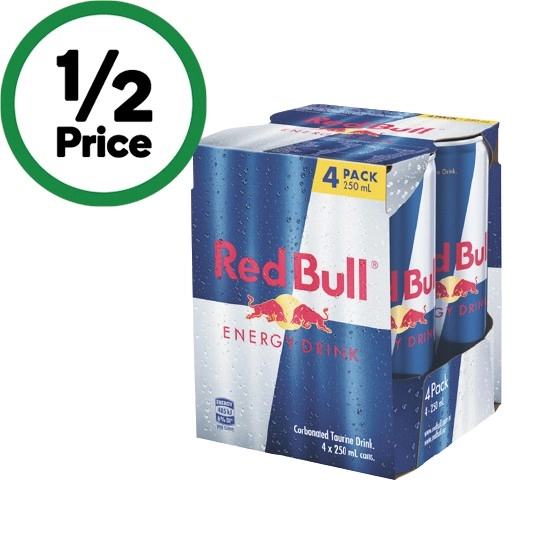 Red Bull Energy Drink 4 x 250ml